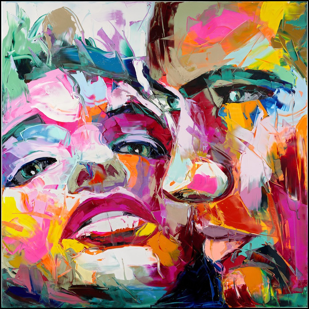 Francoise Nielly Portrait Palette Painting Expression Face178